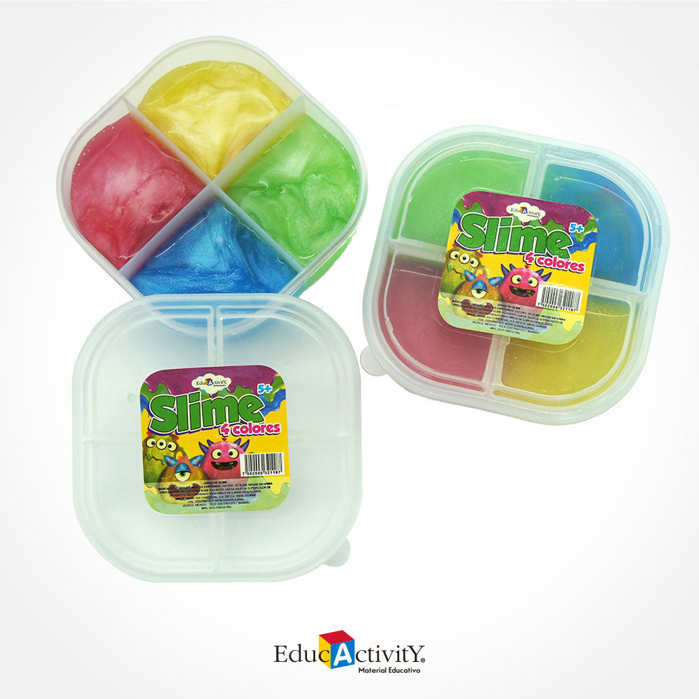 Slime Burbujas de Colores