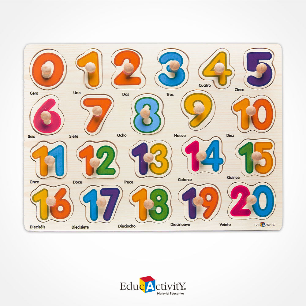 Aprender Matemáticas Rompecabezas Por Numeros Puzzle Números 1-10