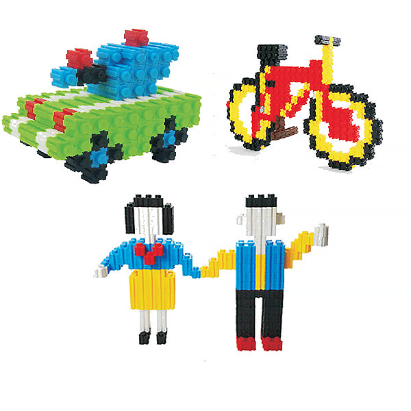 Armar Figuras Tipo Lego Por Mayoreo Constru-Kids Juego De Piezas