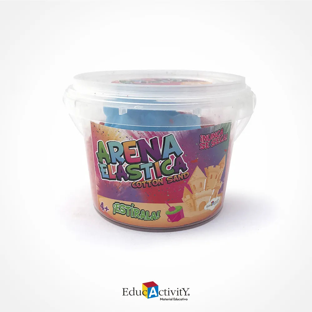 Cubeta con Arena Elástica 180g