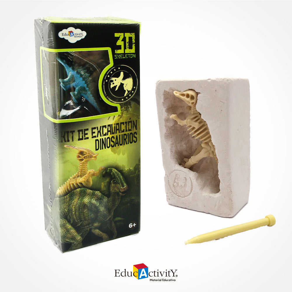 Dinosaurios 3D Kit de Excavación