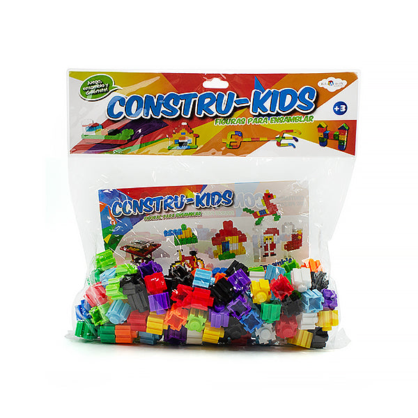 Constru-Kids Juego de piezas para armar diferentes Figuras